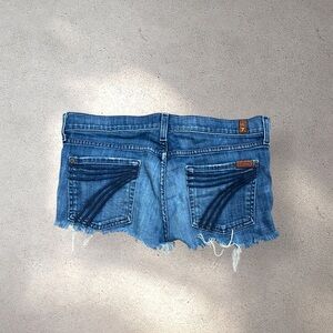 7 For All Mankind Denim Shorts